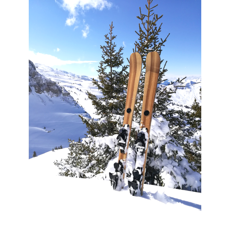 Ski en bois polyvalent Marius, Ski alpin de piste Marius
