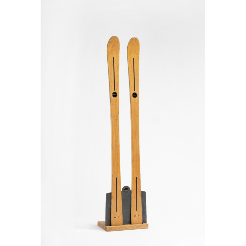 Ski femme, ski en bois prestige Maryse, ski made in france