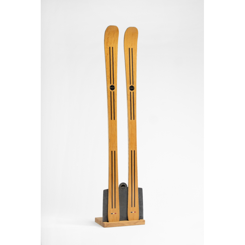 Ski haut de gamme Marius Prestige, ski en bois prestige made in france