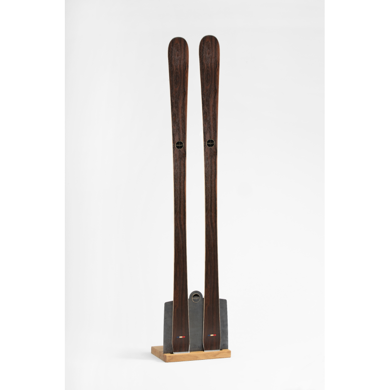 Ski de piste en bois - Raymond - ski made in france