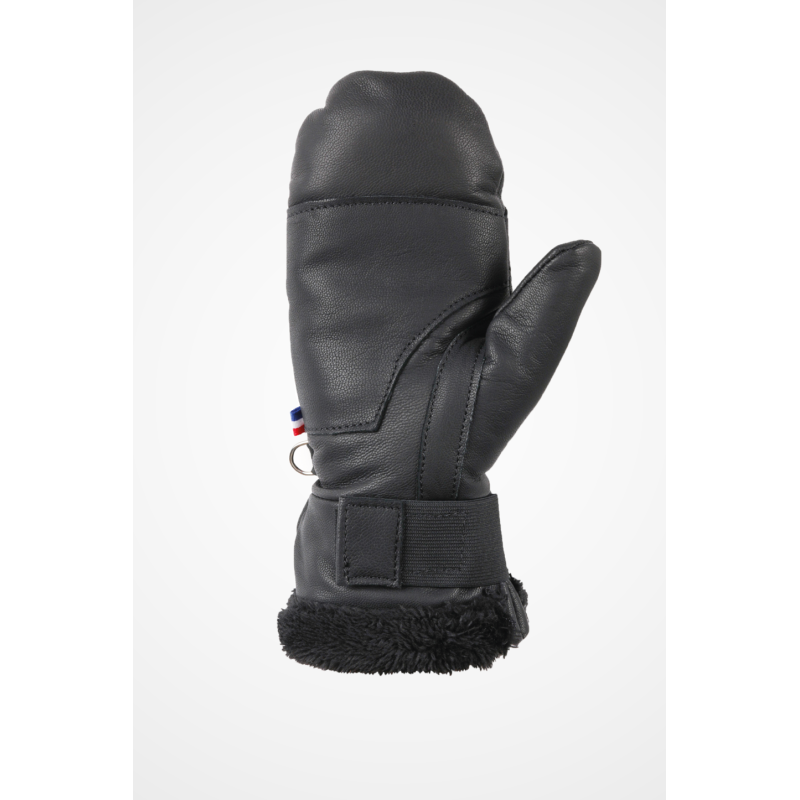 Moufles en cuir Angdawa, fabriquées en France, moufles chaudes femme