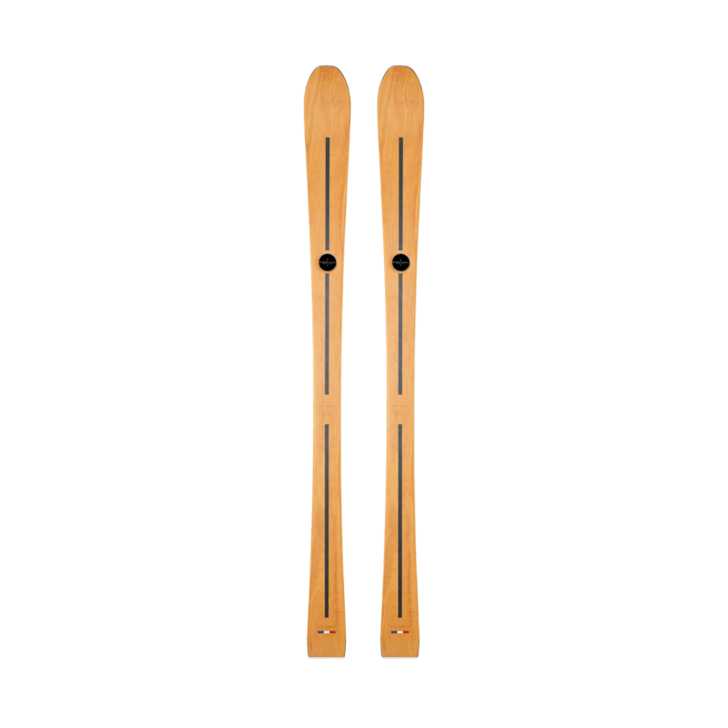 Ski femme, ski en bois prestige Maryse, ski made in france