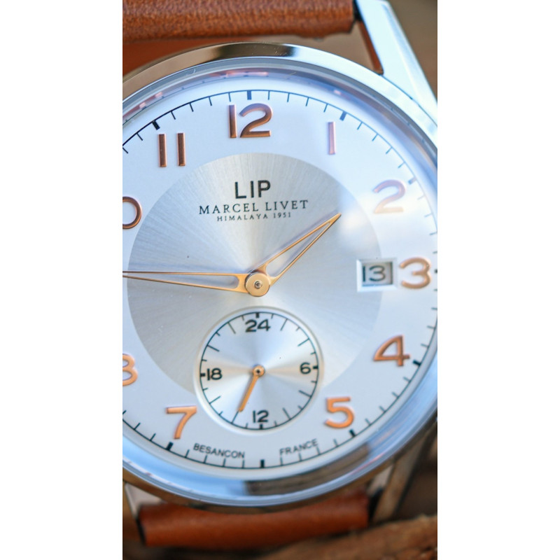 Montre Automatique Historique Expédition Himalaya 1951, Collaboration LIP x MARCEL LIVET, Edition Limitée 2022