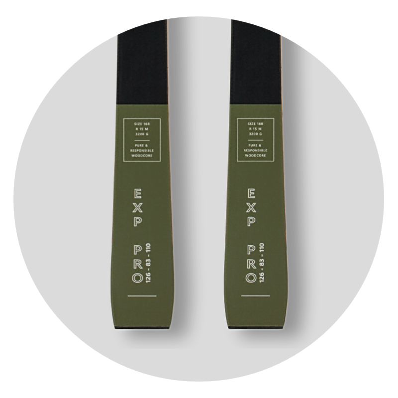 Ski Expert Pro 83, ski de carving incisif