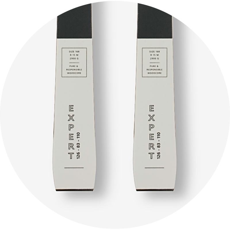 Essential skiing Emile, downhill and downhill skis for men and women